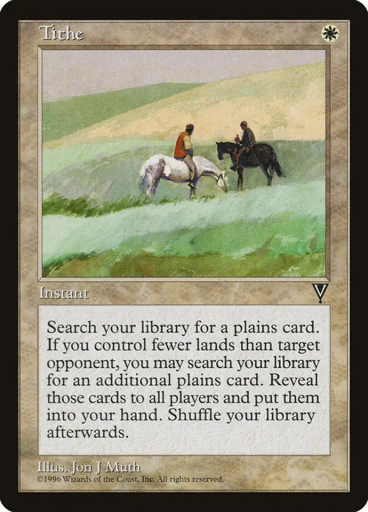 Tithe [Visions] - MTG Single