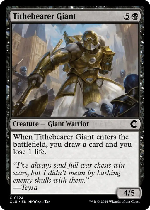 Tithebearer Giant [Ravnica: Clue Edition] - MTG Single