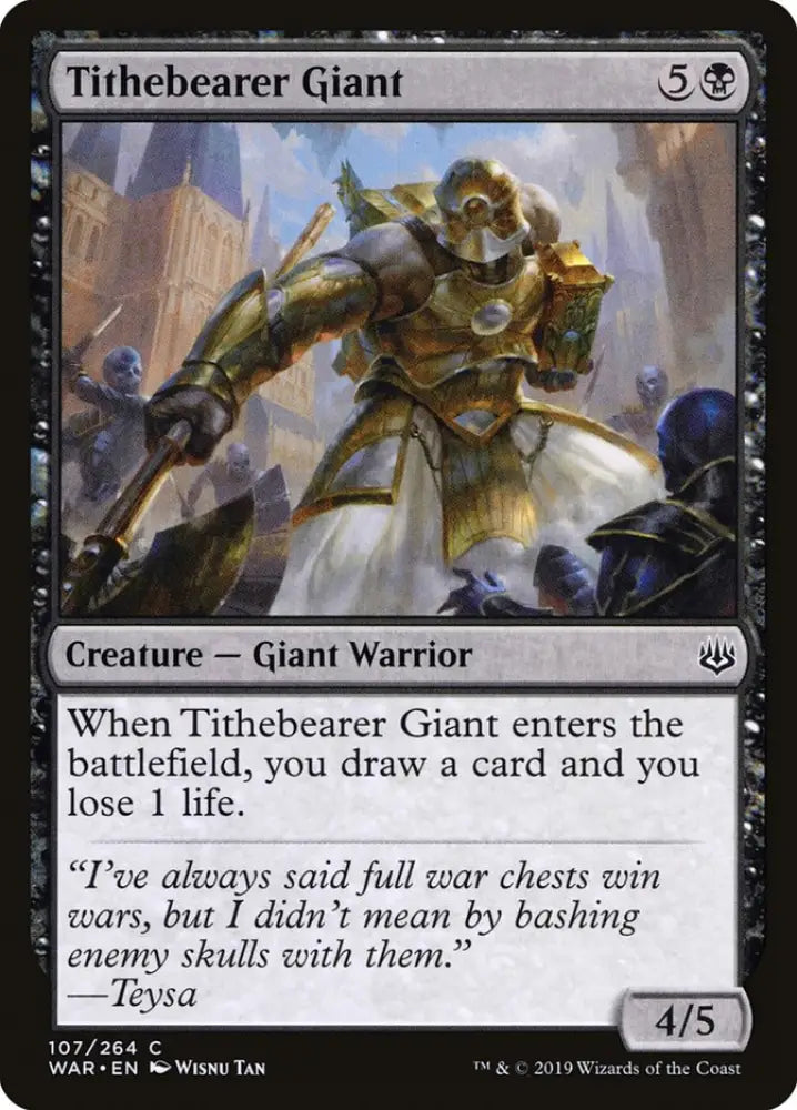 Tithebearer Giant [War of the Spark] - MTG Single