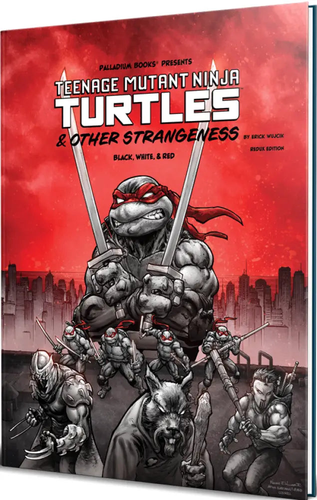 TMNT & Other Strangeness Black White & Red Hardcover (EN) - Role Playing Game