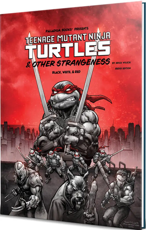 TMNT & Other Strangeness Black White & Red Hardcover (EN) - Role Playing Game