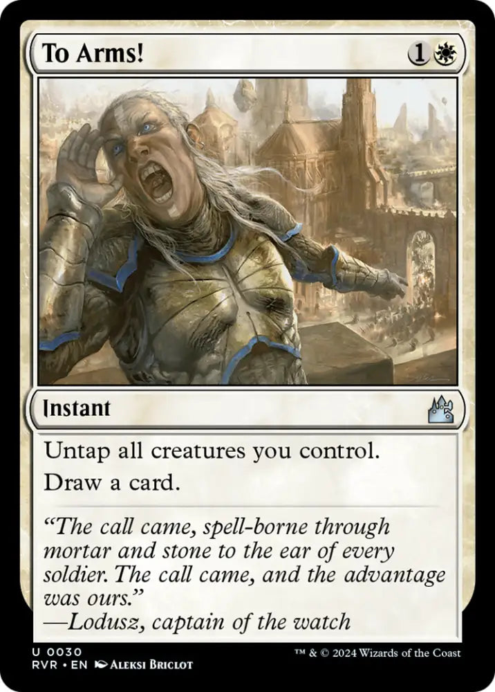 To Arms! [Ravnica Remastered] - MTG Single
