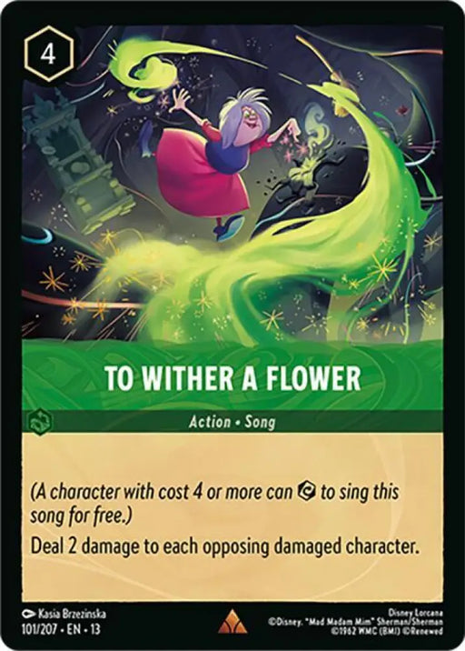 To Wither a Flower (101/204) [Attack of the Vine!]