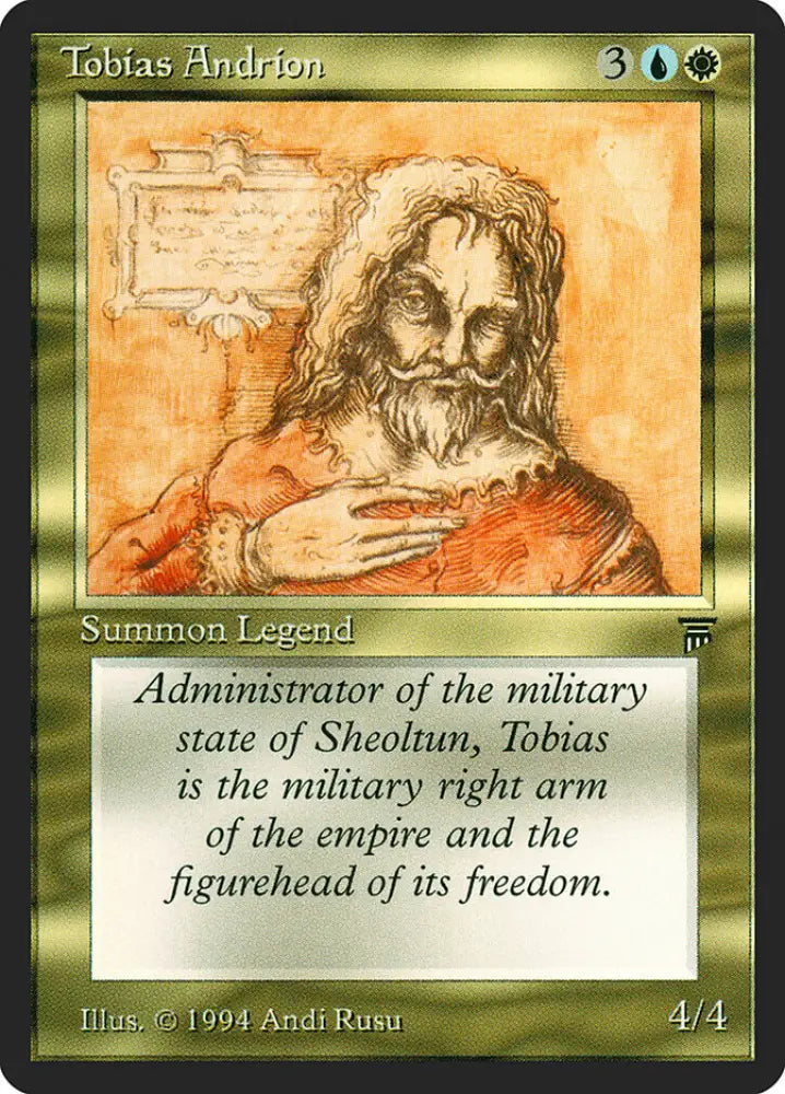 Tobias Andrion [Legends] - MTG Single