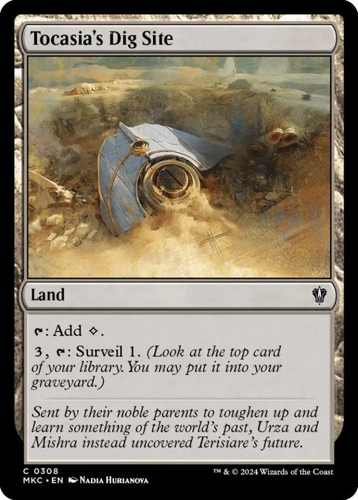 Tocasia’s Dig Site [Murders at Karlov Manor Commander] - MTG Single