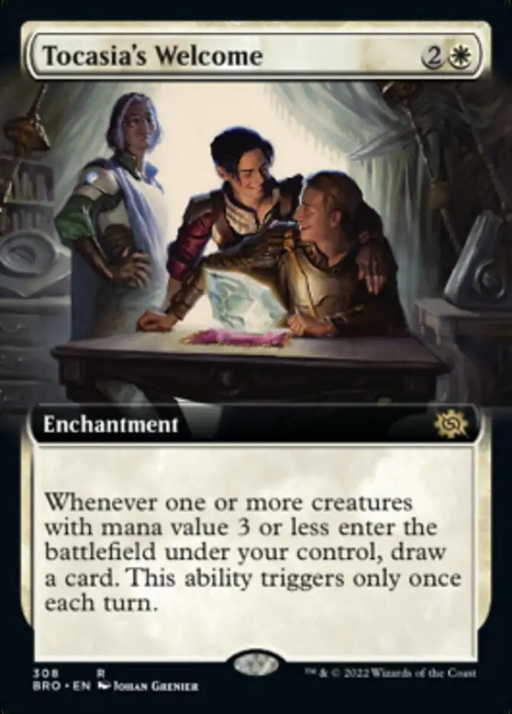 Tocasia’s Welcome (Extended Art) [The Brothers’ War] - MTG Single
