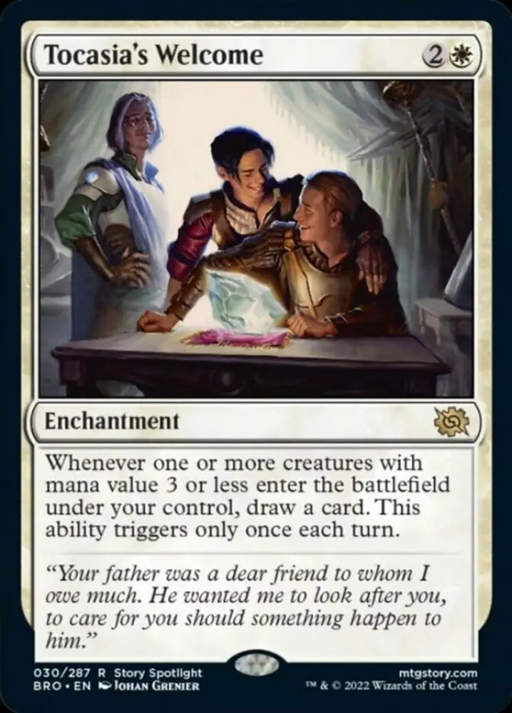 Tocasia’s Welcome [The Brothers’ War] - MTG Single