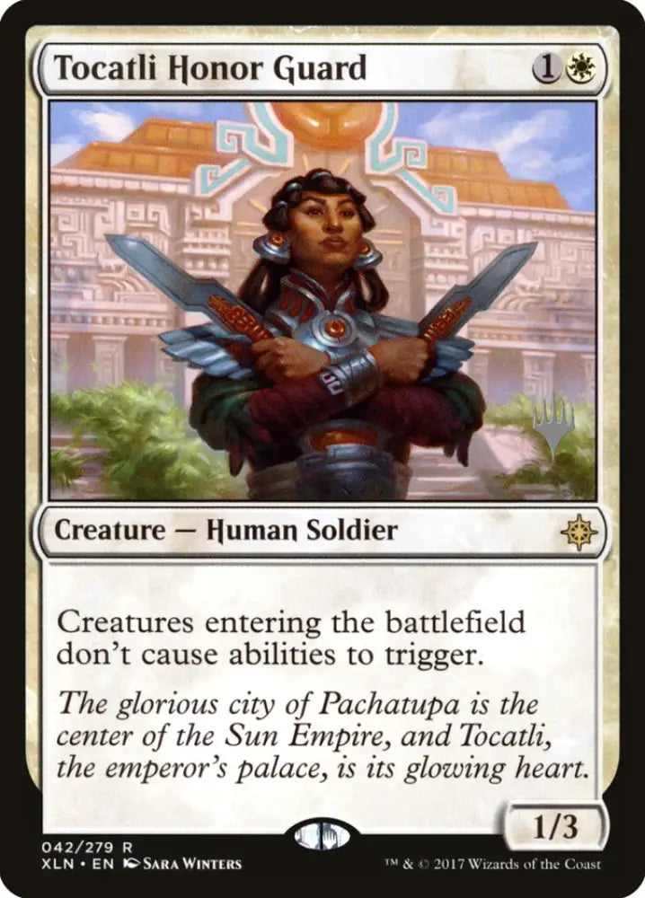 Tocatli Honor Guard (Promo Pack) [Ixalan Promos] - MTG Single