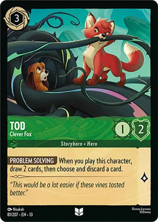 Tod - Clever Fox (81/204) [Attack of the Vine!]