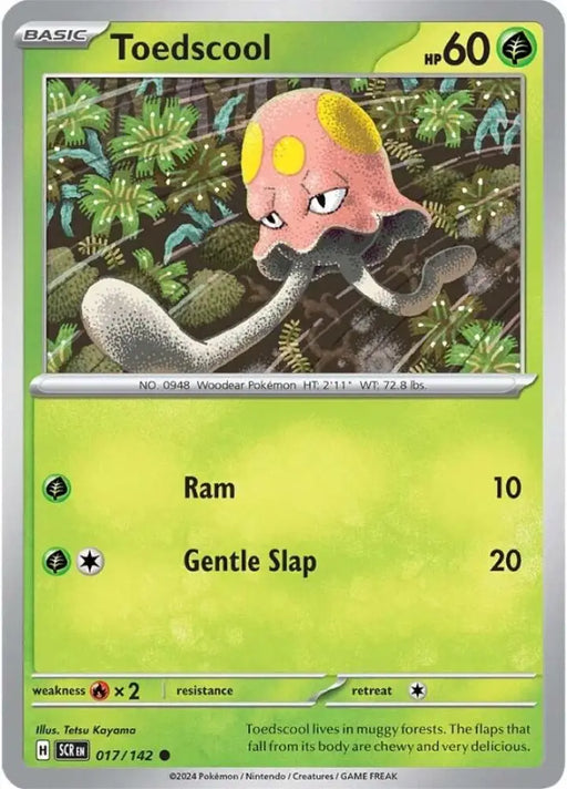 Toedscool (017/142) [Scarlet & Violet: Stellar Crown] - Pokemon Single
