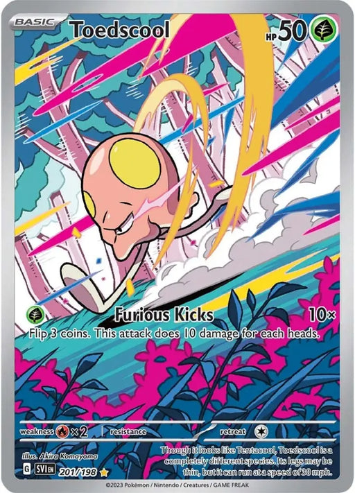 Toedscool (201/198) [Scarlet & Violet: Base Set] - Pokemon Single