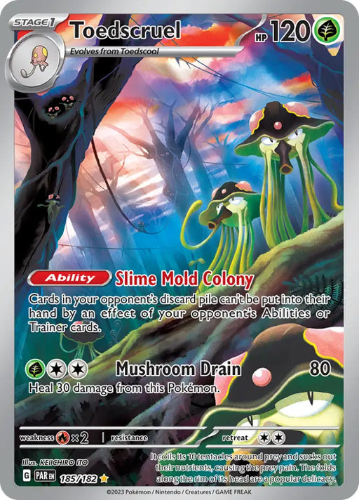 Toedscruel (185/182) [Scarlet & Violet: Paradox Rift] - Pokemon Single