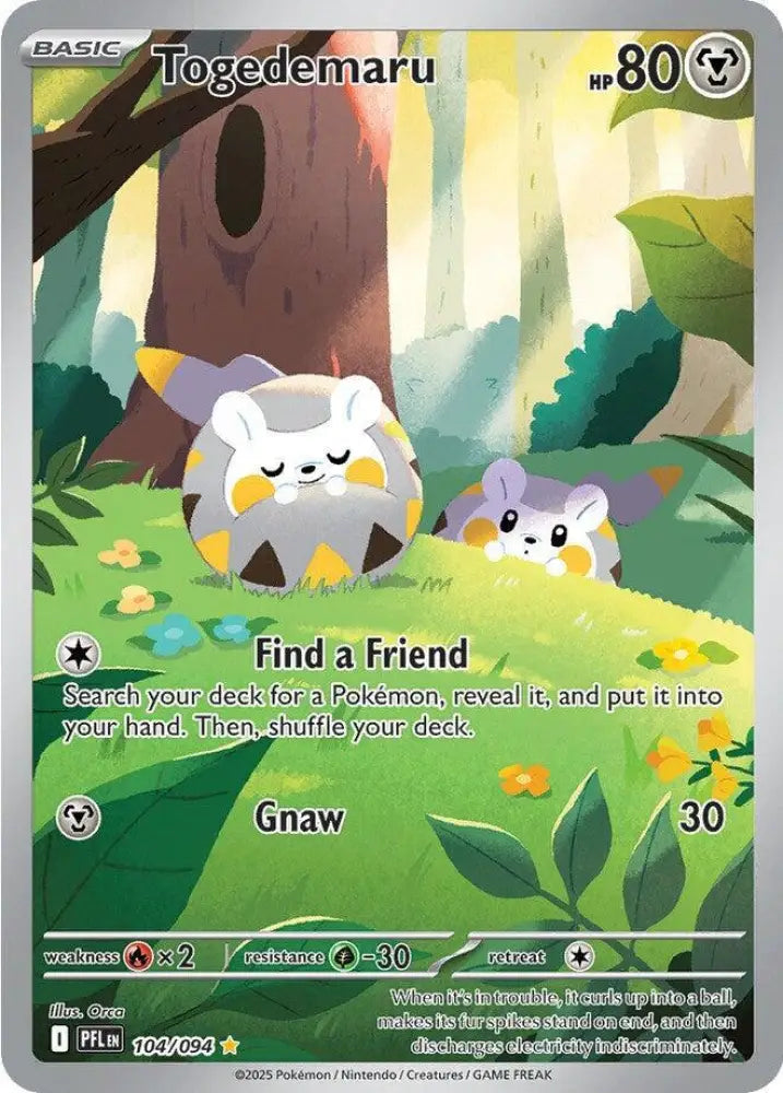 Togedemaru - 104/094 [ME02: Phantasmal Flames]