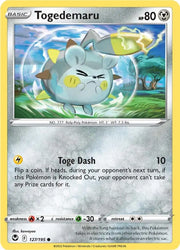 Togedemaru (127/195) [Sword & Shield: Silver Tempest] - Pokemon Single