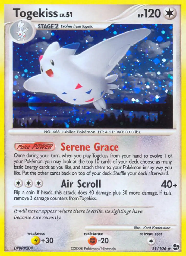 Togekiss (11/106) [Diamond & Pearl: Great Encounters] - Pokemon Single