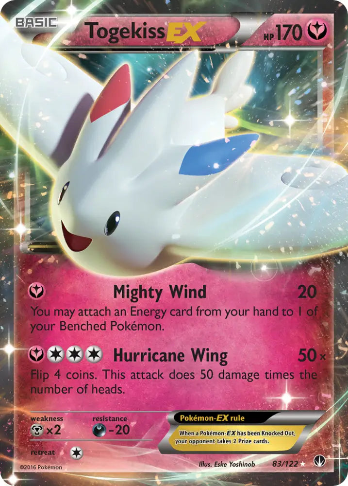 Togekiss EX (83/122) [XY: BREAKpoint] - Pokemon Single
