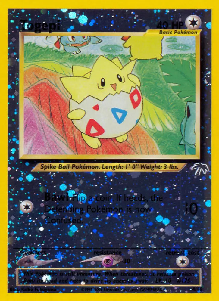 Togepi (4/18) [Southern Islands] - Pokemon Single