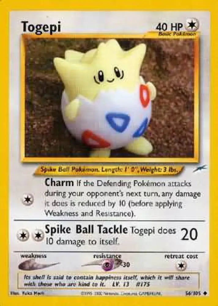 Togepi (56/105) [Neo Destiny Unlimited] - Pokemon Single