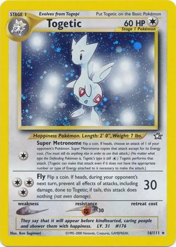 Togetic (16/111) [Neo Genesis Unlimited] - Pokemon Single