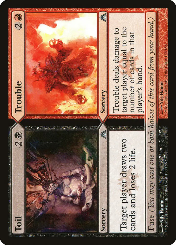 Toil // Trouble [Dragon’s Maze] - MTG Single