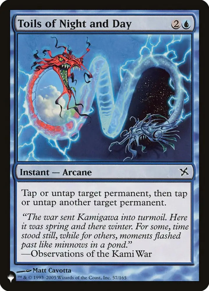 Toils of Night and Day [The List] - MTG Single