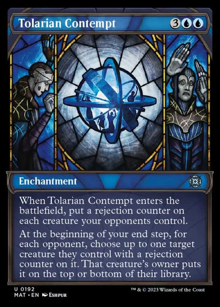 Tolarian Contempt (Showcase Halo Foil) [March of the Machine: The Aftermath] - MTG Single