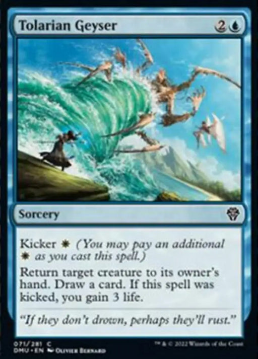 Tolarian Geyser [Dominaria United] - MTG Single