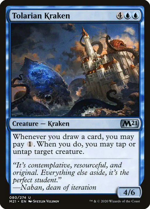 Tolarian Kraken [Core Set 2021] - MTG Single