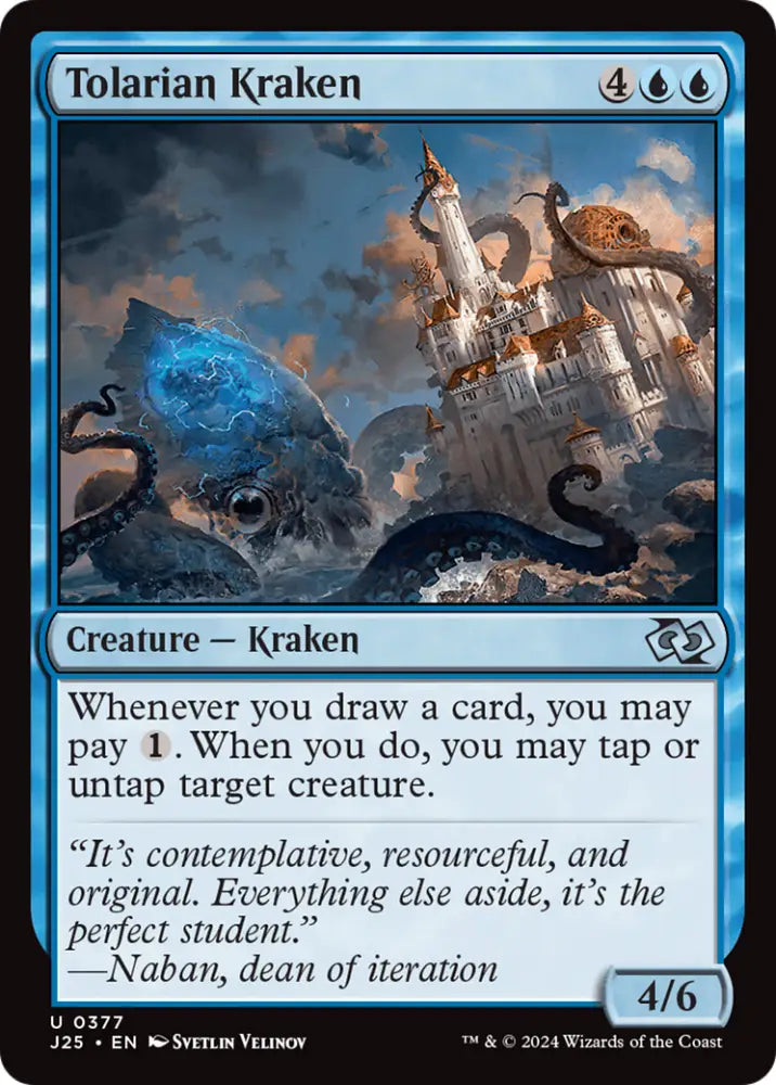 Tolarian Kraken [Foundations Jumpstart] - MTG Single