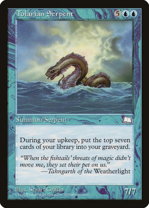Tolarian Serpent [Weatherlight] - MTG Single
