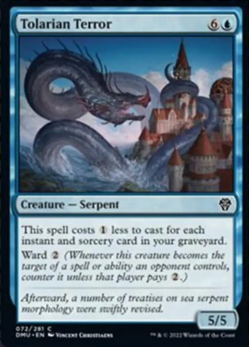 Tolarian Terror [Dominaria United] - MTG Single