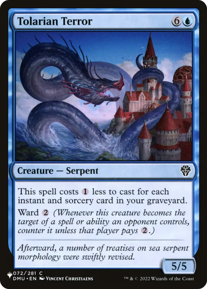 Tolarian Terror [The List] - MTG Single