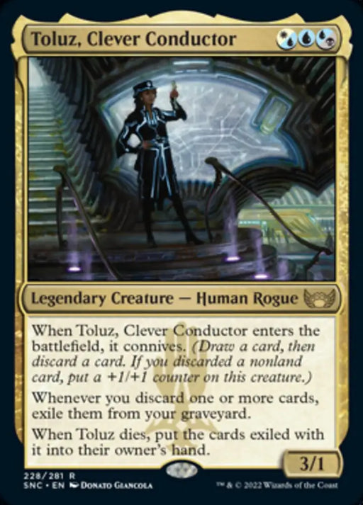 Toluz Clever Conductor [Streets of New Capenna] - MTG Single