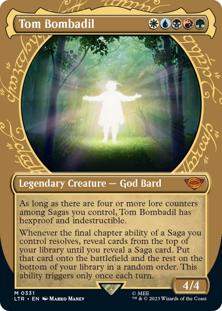 Tom Bombadil (Showcase Ring Frame) [The Lord of the Rings: Tales of Middle-Earth] - MTG Single