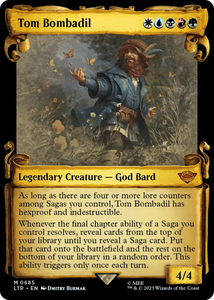 Tom Bombadil [The Lord of the Rings: Tales of Middle-Earth Showcase Scrolls] - MTG Single