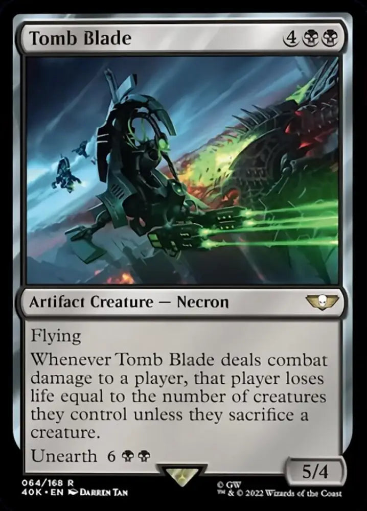 Tomb Blade [Warhammer 40,000] - MTG Single
