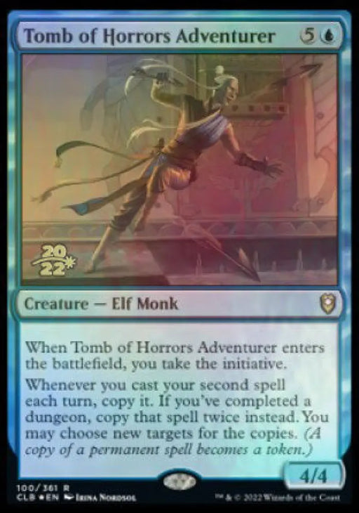 Tomb of Horrors Adventurer [Commander Legends: Battle for Baldur’s Gate Prerelease Promos] - MTG Single