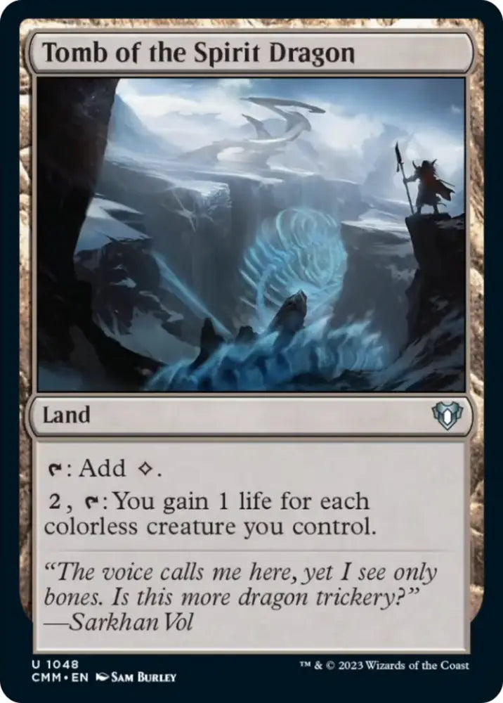 Tomb of the Spirit Dragon [Commander Masters] - MTG Single