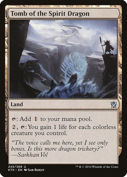 Tomb of the Spirit Dragon [Khans of Tarkir] - MTG Single