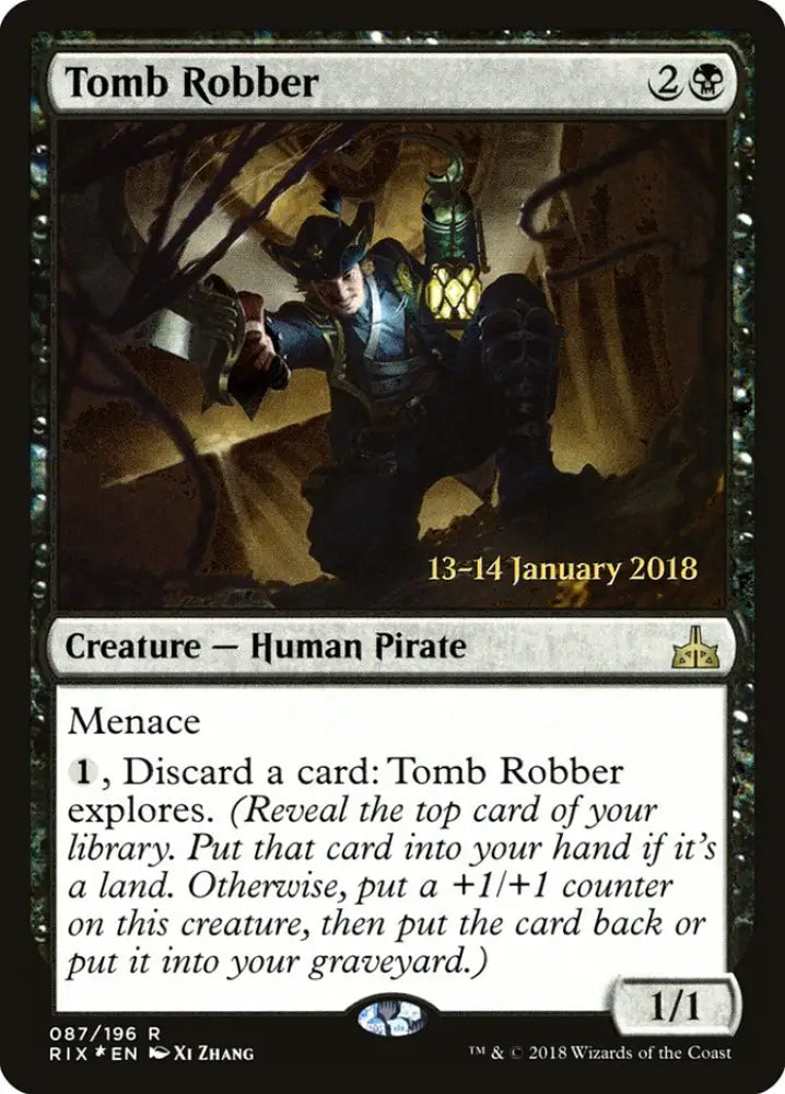 Tomb Robber [Rivals of Ixalan Prerelease Promos] - MTG Single