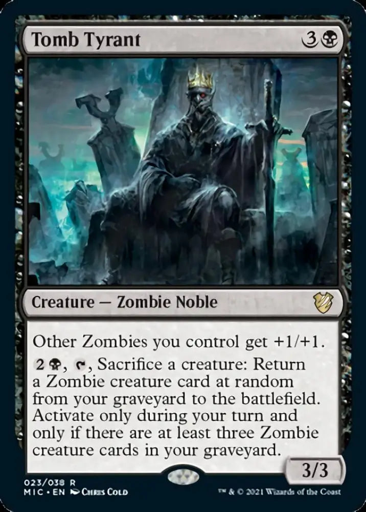 Tomb Tyrant [Innistrad: Midnight Hunt Commander] - MTG Single