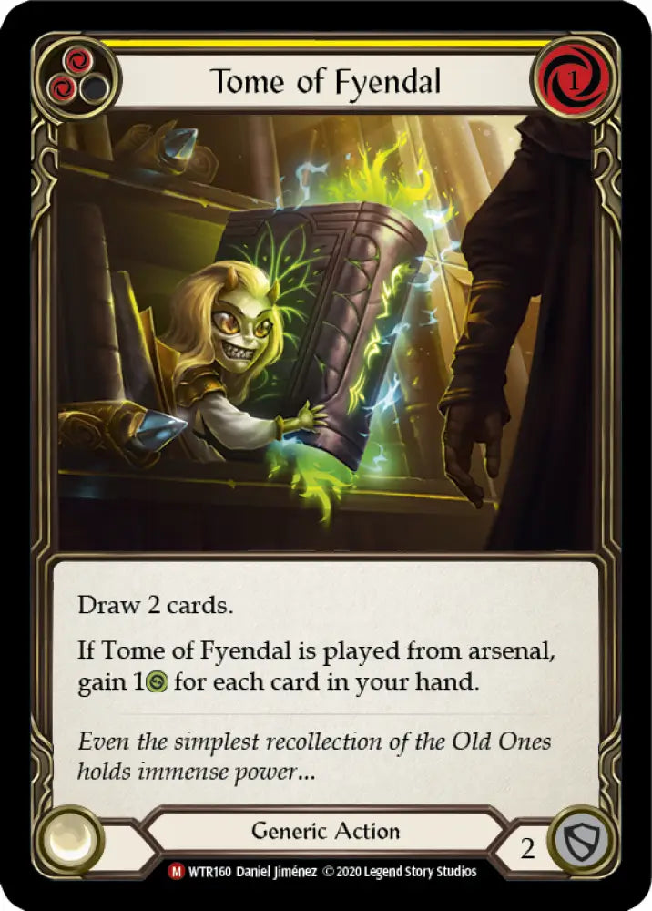 Tome of Fyendal [Welcome to Rathe Unlimited] Unlimited Rainbow Foil - Flesh And Blood Single