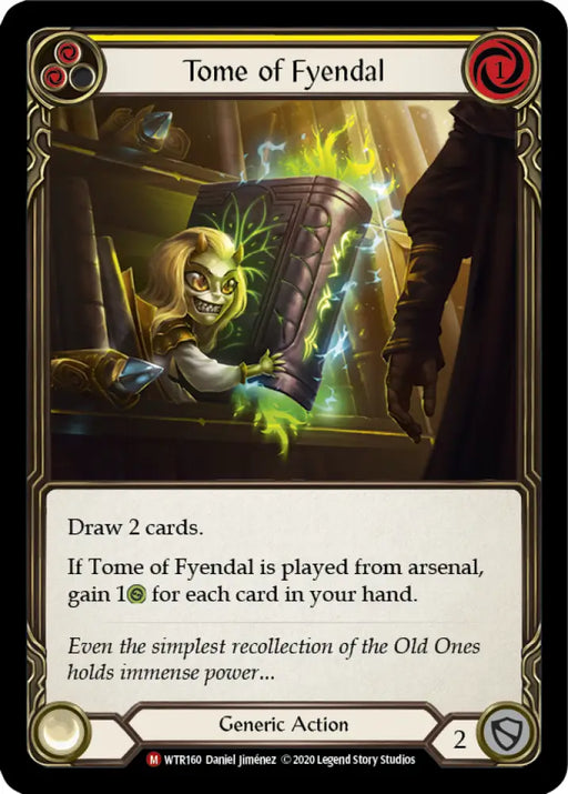 Tome of Fyendal [Welcome to Rathe Unlimited] Unlimited Rainbow Foil - Flesh And Blood Single