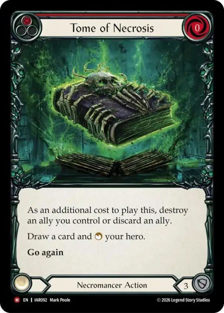 Tome of Necrosis (IAR092) [Usurp the Shadow Throne]
