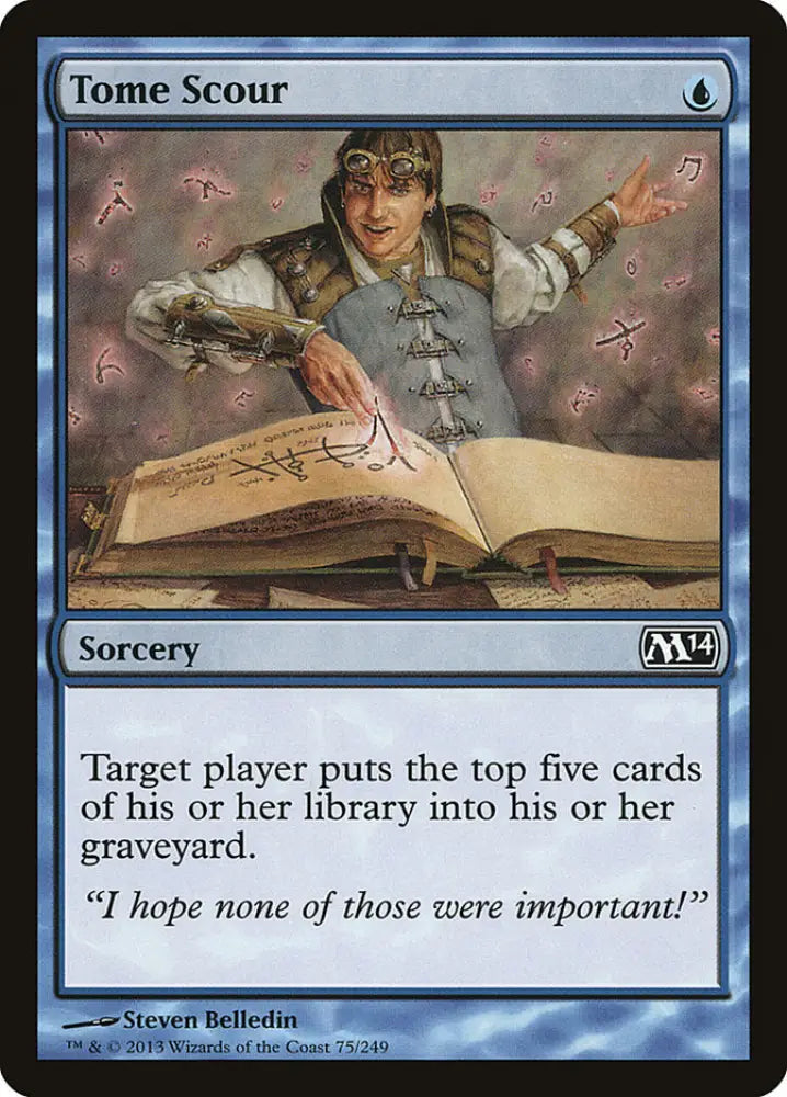 Tome Scour [Magic 2014] - MTG Single
