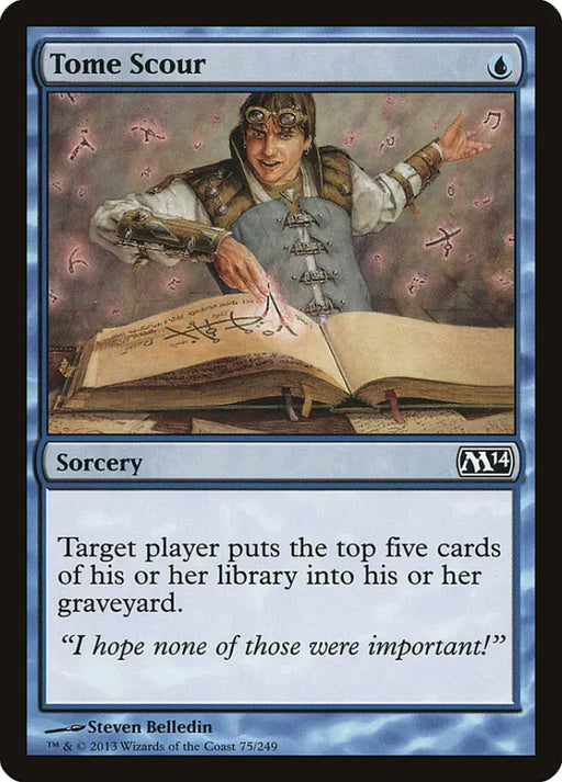 Tome Scour [Magic 2014] - MTG Single