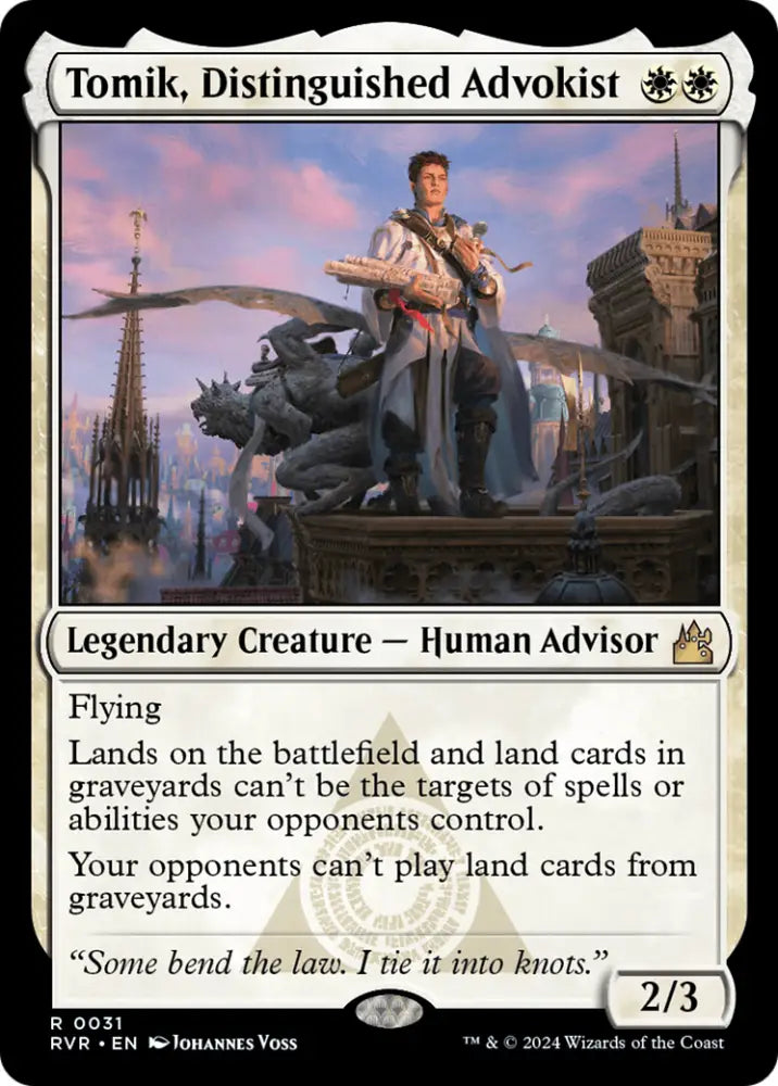 Tomik Distinguished Advokist [Ravnica Remastered] - MTG Single