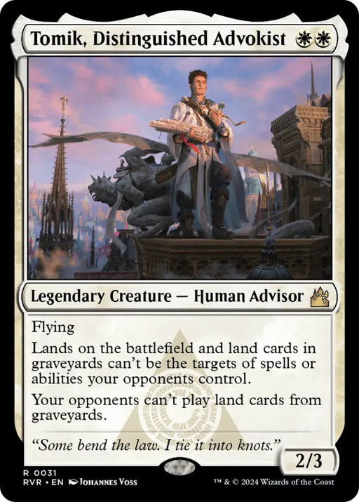 Tomik Distinguished Advokist [Ravnica Remastered] - MTG Single
