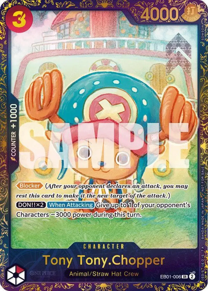 Tony Tony.Chopper (Treasure Cup 2024) (EB01-006) [One Piece Promotion Cards]