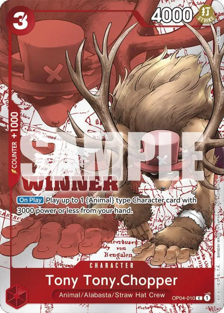 Tony Tony.Chopper (Winner Pack 2024 Oct.-Dec.) (OP04-010) [One Piece Promotion Cards]